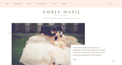 Desktop Screenshot of ambermariephoto.com